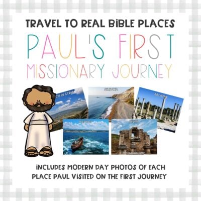 First Missionary Journey of Paul Map and Photos Thumbnail