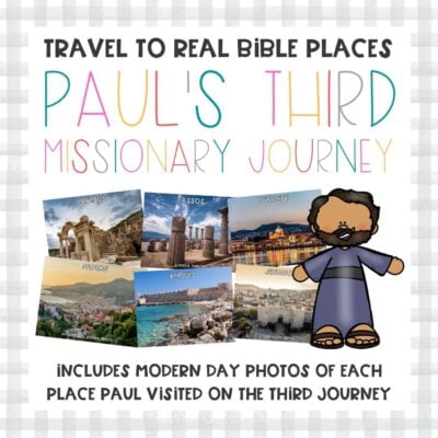 Third Missionary Journey of Paul Map and Photos
