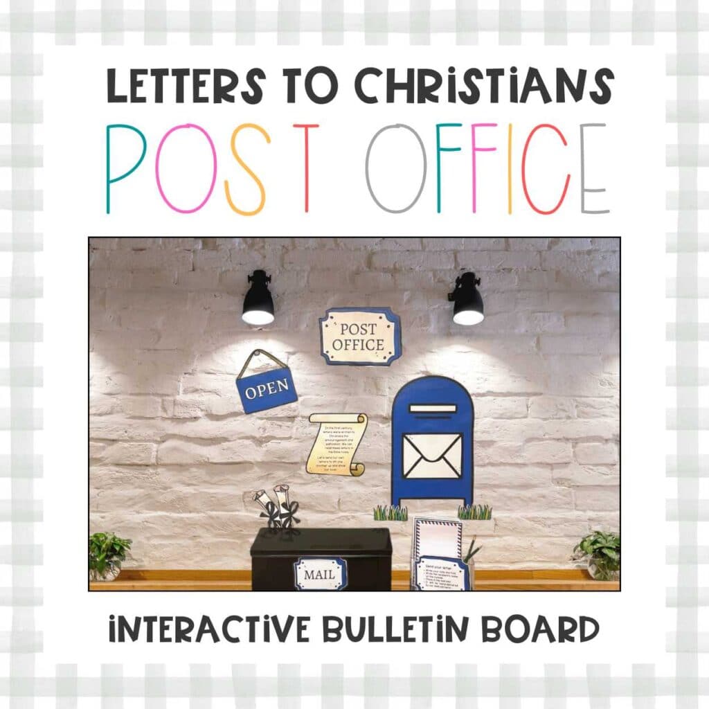 Letters to Christians Interactive Bible Bulletin Board Thumbnail