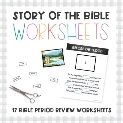 Story of the Bible Worksheets Thumbnail