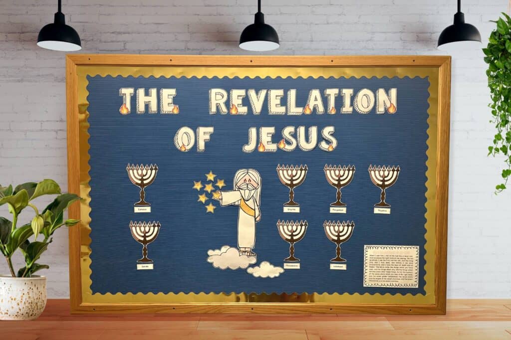 Revelation 1 Bible Bulletin Board