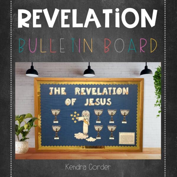Revelation 1 Bible Bulletin Board Product Image