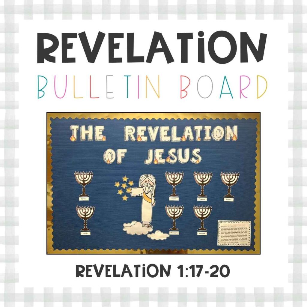 Revelation 1 Bible Bulletin Board Thumbnail
