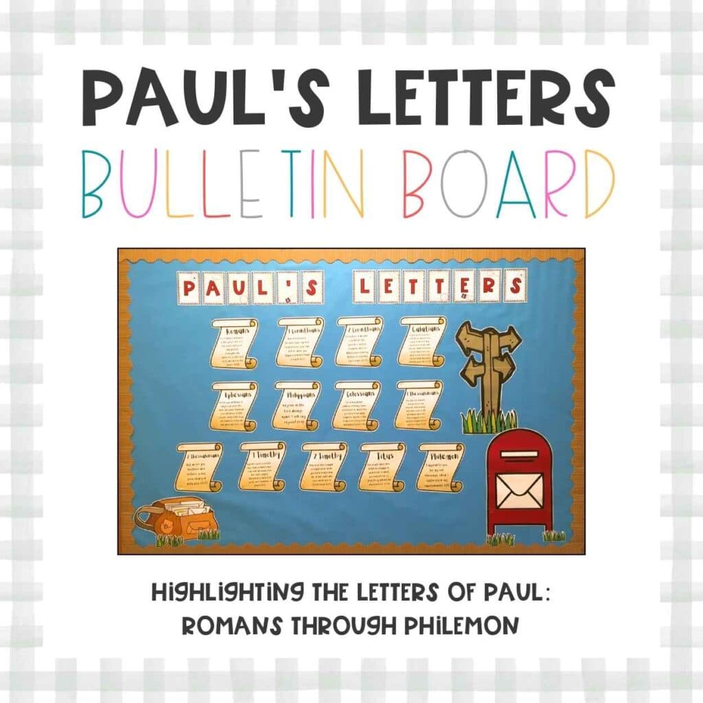 Letters of Paul Bulletin Board Thumbnail