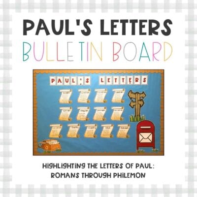 Letters of Paul Bulletin Board Thumbnail