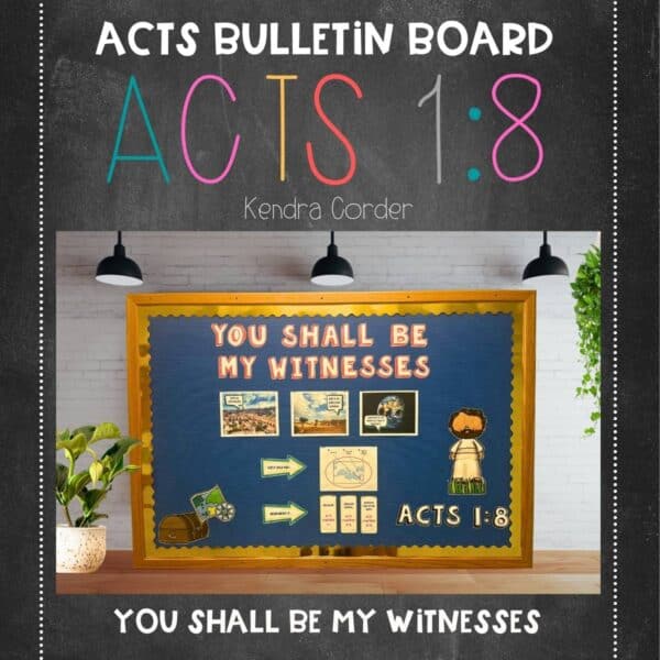 Acts Bulletin Board: You Shall Be My Witnesses Thumbnail