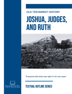 Free Download: Joshua, Judges, and Ruth Cover Page
